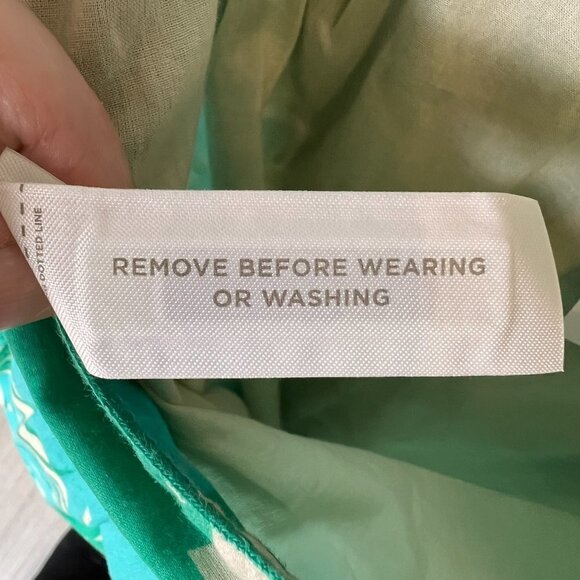 Ann Taylor Loft Skirt Womens SZ 4 Tropical Foliage A Line Palm Print Mini Aloha - Picture 12 of 16